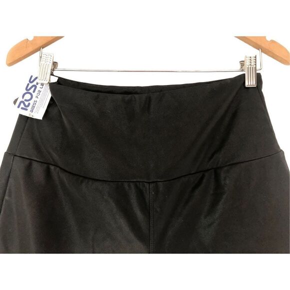 5/$25 SALE Brand New Boom Boom Jeans BBJ Black Biker High Rise Shorts Large - Picture 9 of 17